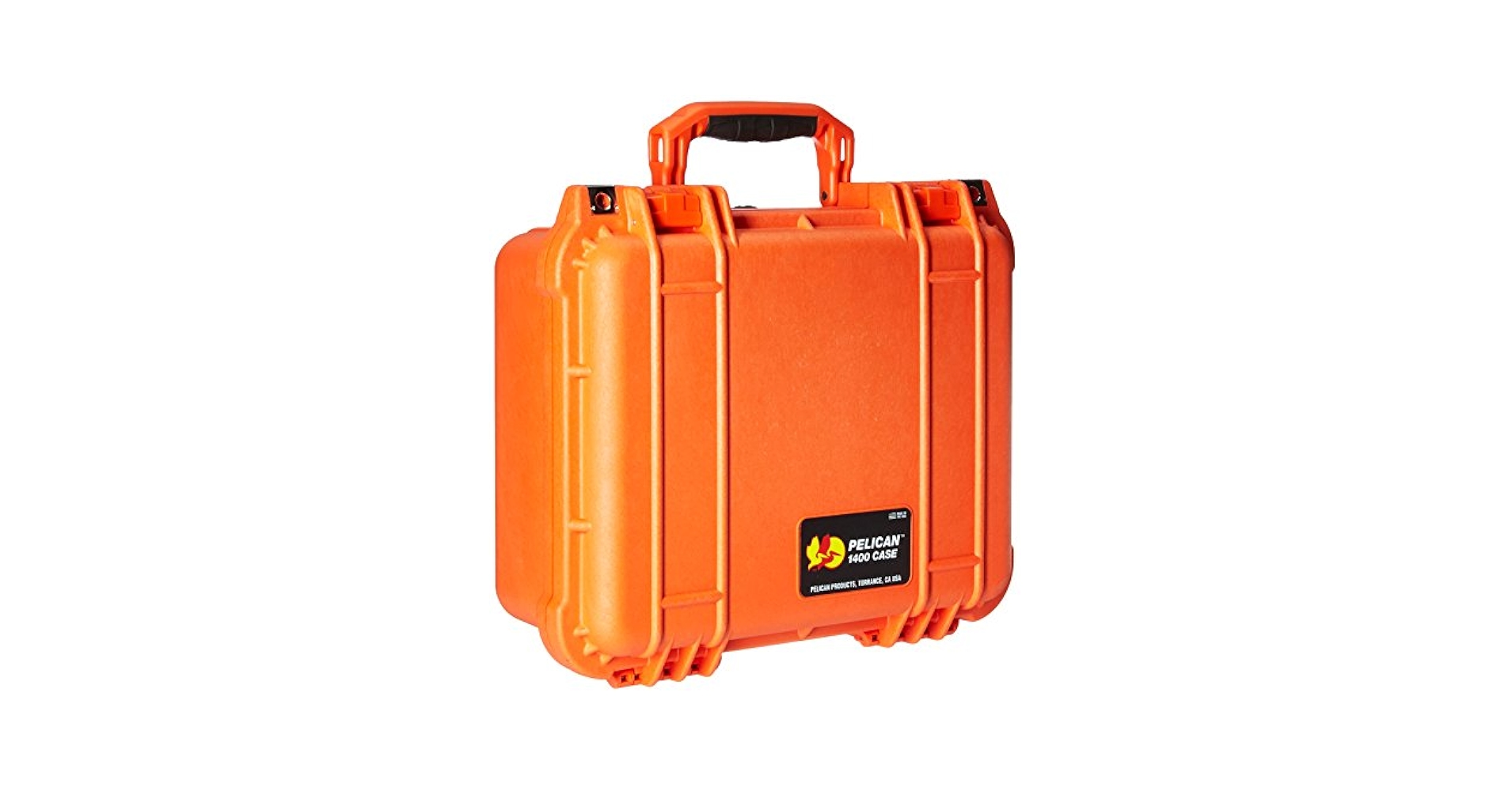 Amazon.com : Pelican 1400 Case With Foam (Orange) : Electronics